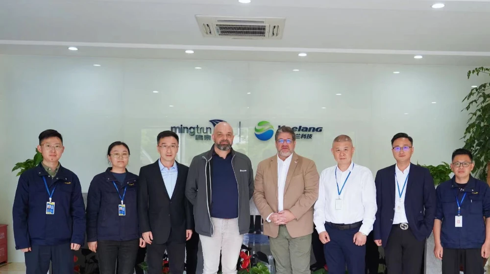 法国MULLER公司总裁Mr. Benoit一行到访半岛（中国）官方科技考察、交流