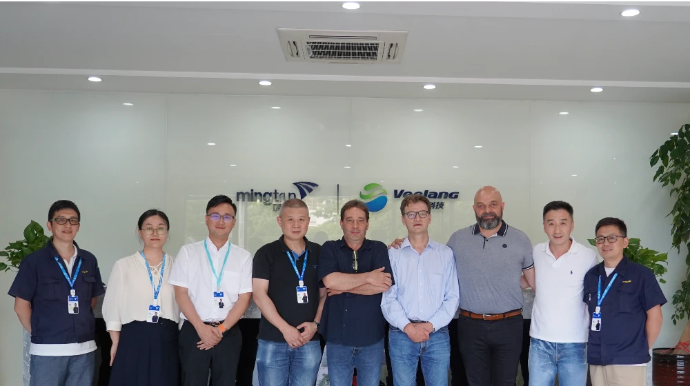 法国Muller公司一行莅临半岛（中国）官方科技参观交流